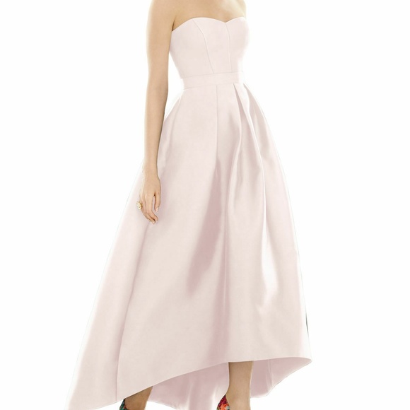 alfred sung strapless high low